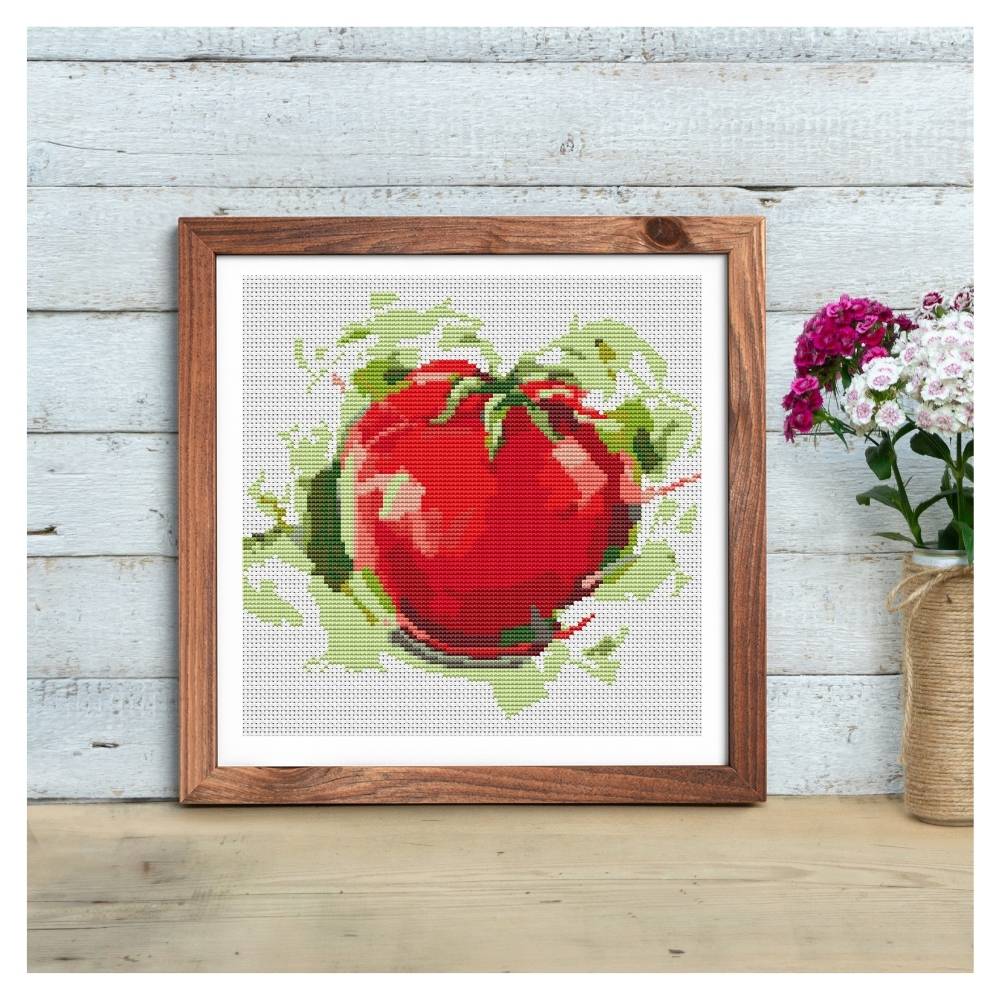 Succulent Tomato Counted Cross Stitch Kit The Art of Stitch