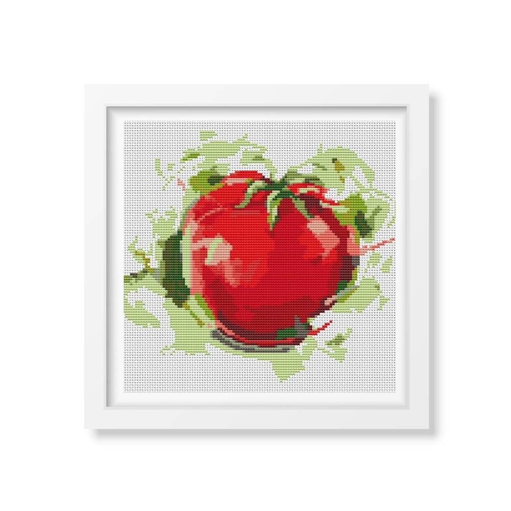 Succulent Tomato Counted Cross Stitch Pattern The Art of Stitch