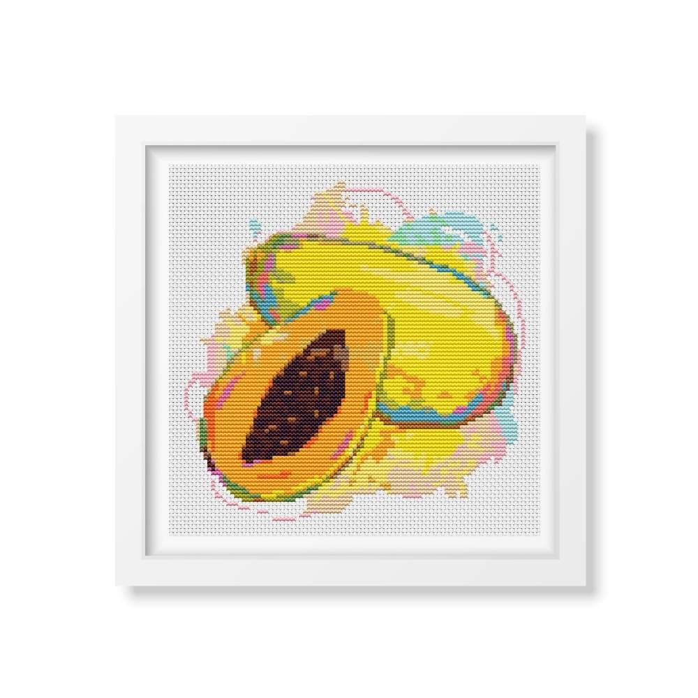 Papayas Counted Cross Stitch Pattern The Art of Stitch