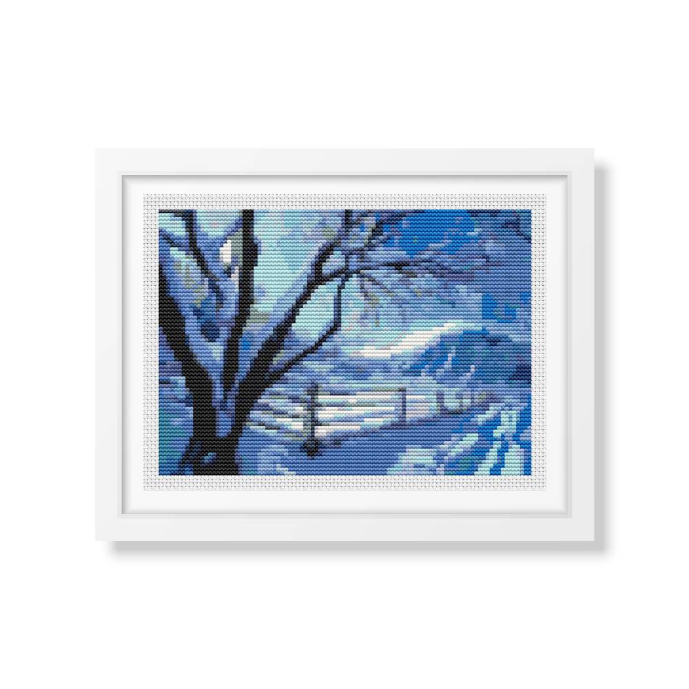 Wintry Day Counted Cross Stitch Pattern The Art of Stitch