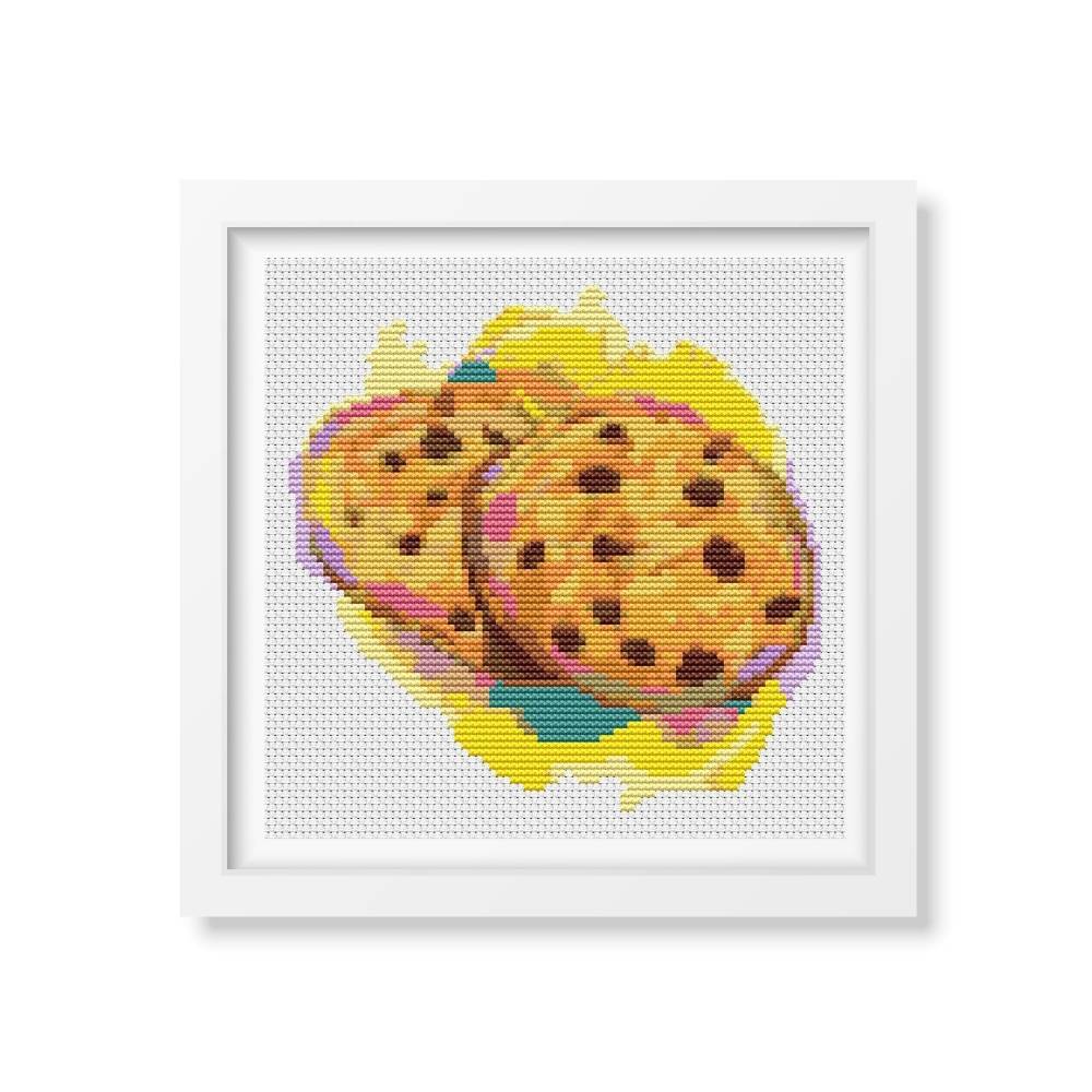 Chocolate Chip Cookies Counted Cross Stitch Kit The Art of Stitch