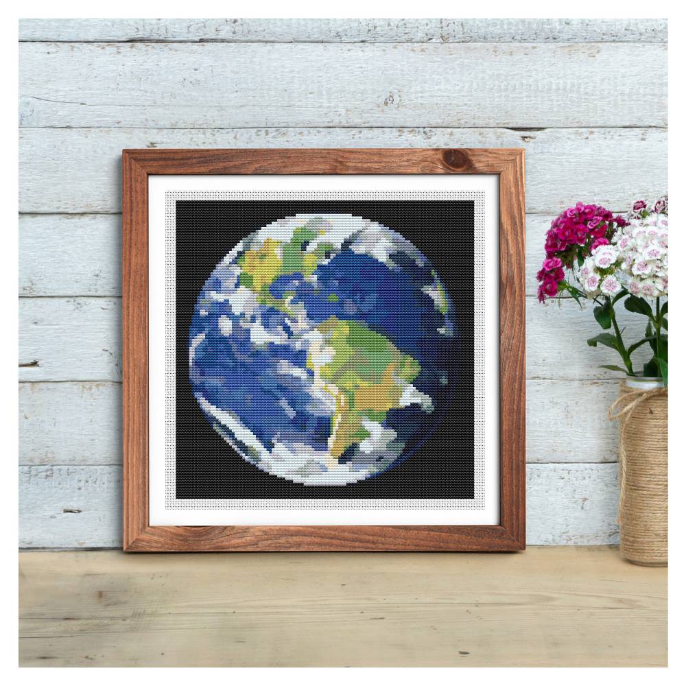 Planetary Series Cross Stitch Pattern The Art of Stitch