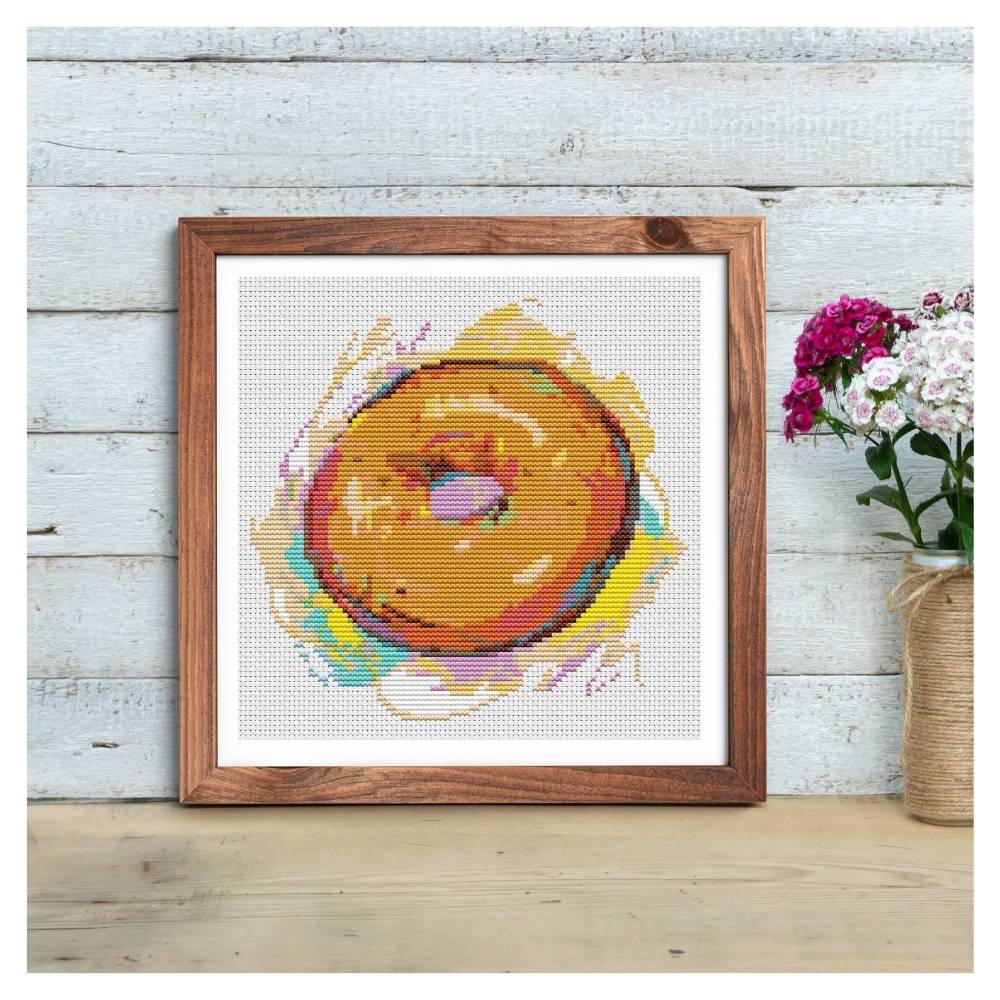 Delicious Donut Counted Cross Stitch Pattern The Art of Stitch
