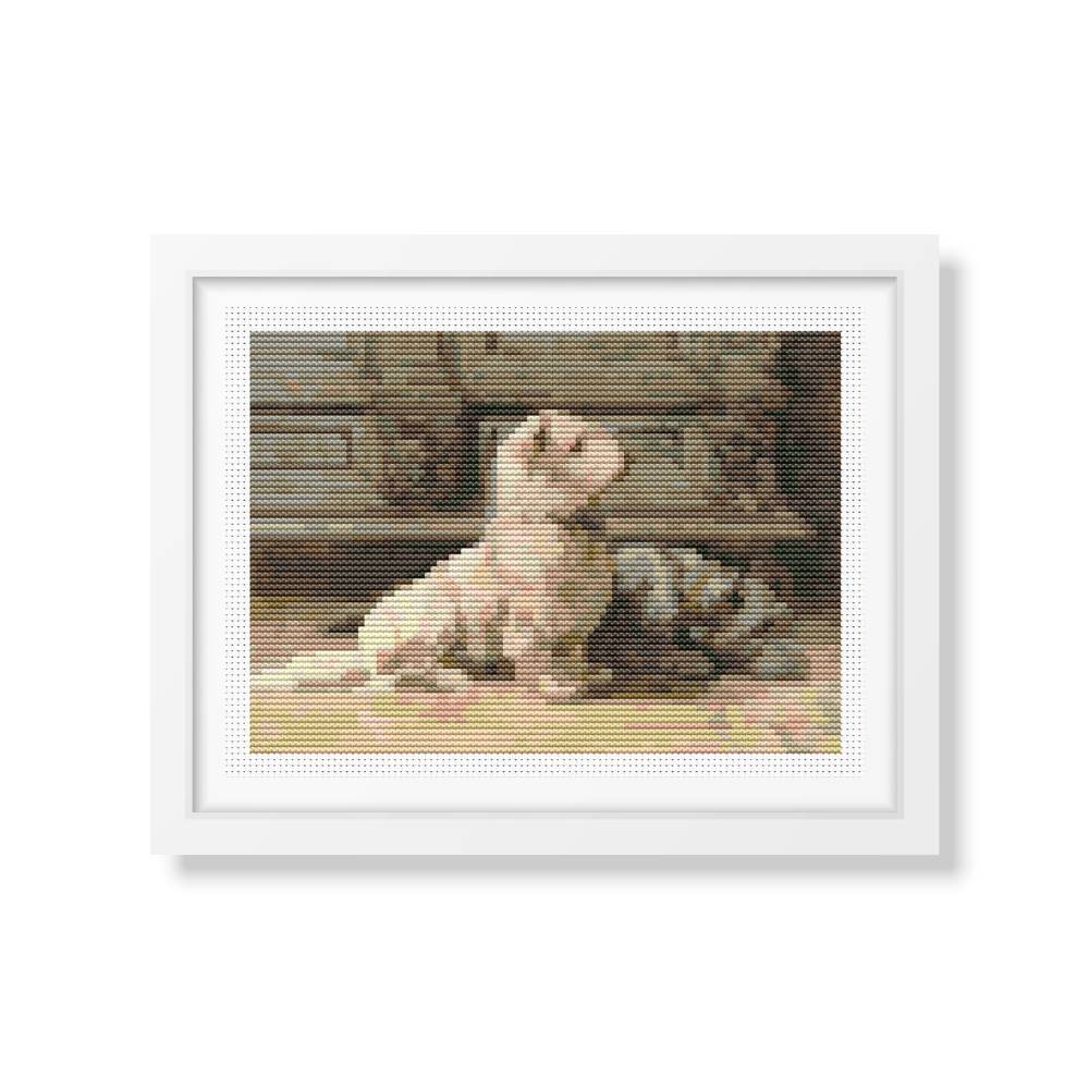 West Highland Terrier Mini Counted Cross Stitch Pattern Herbert Dicksee
