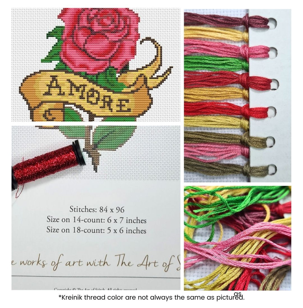 Just For You Counted Cross Stitch Kit The Art of Stitch