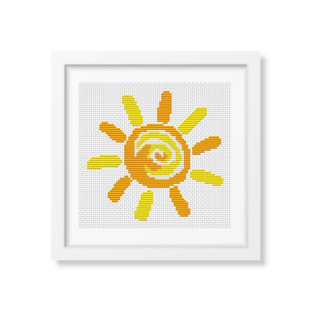 It's a Sunny Day Counted Cross Stitch Pattern The Art of Stitch