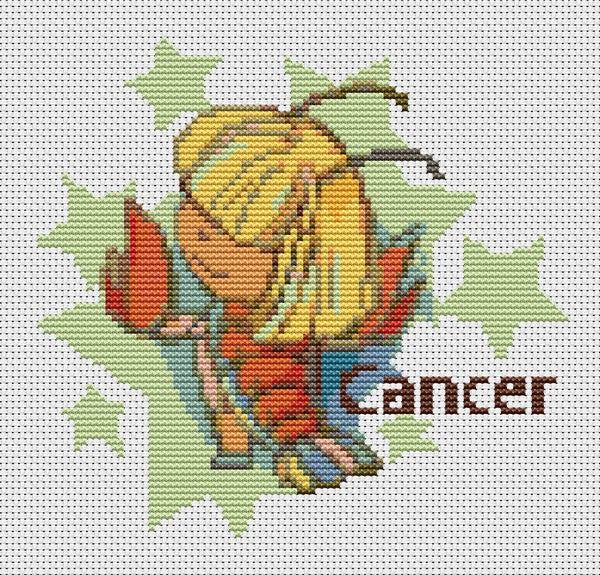 Cancer Counted Cross Stitch Pattern The Art of Stitch