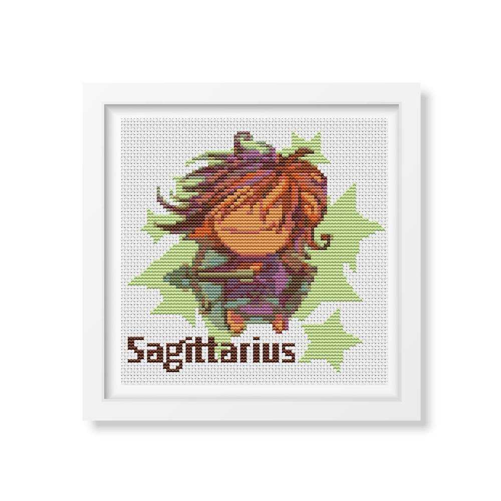 Sagittarius Counted Cross Stitch Kit The Art of Stitch