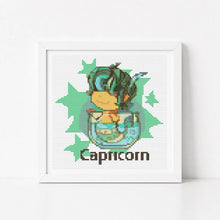 Capricorn Cross Stitch Kit - Mini Cross Stitch Kit - The Art of Stitch