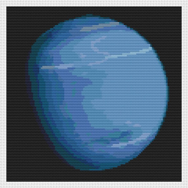 Neptune Counted Cross Stitch Kit The Art of Stitch