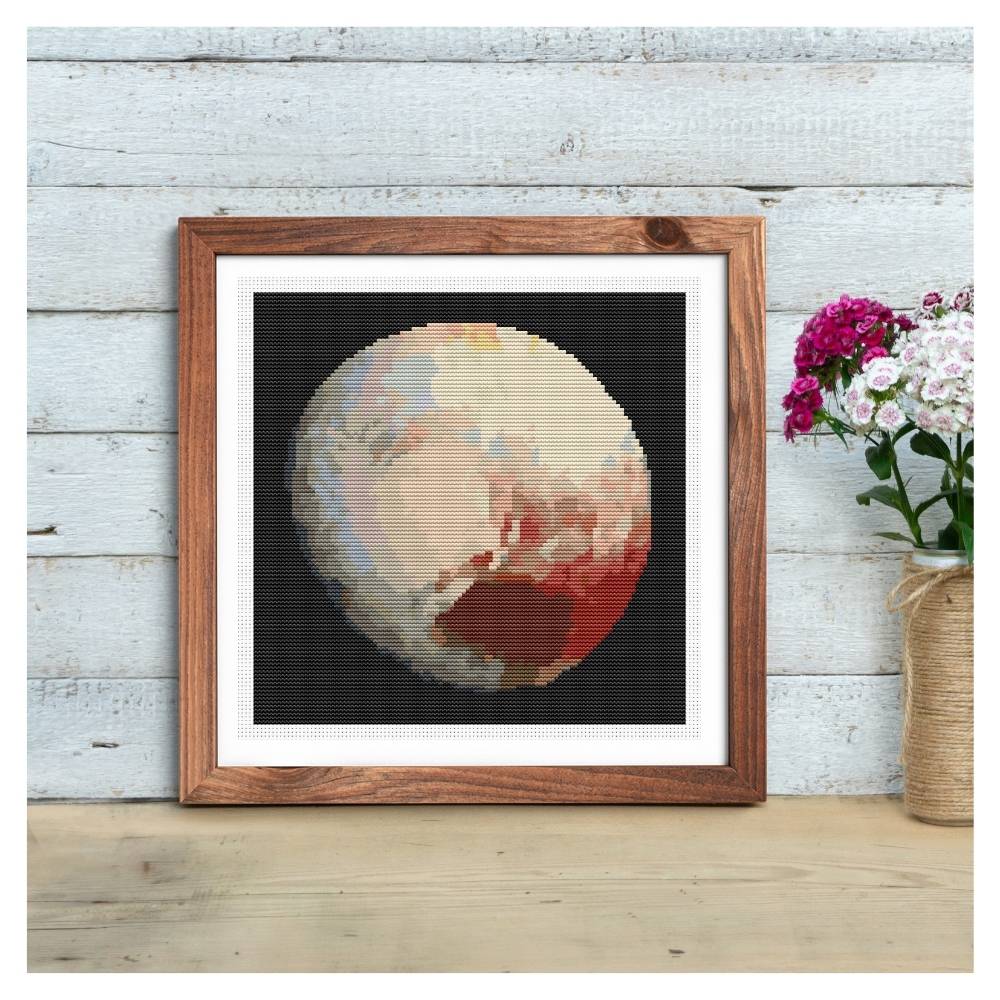 Pluto Counted Cross Stitch Pattern The Art of Stitch