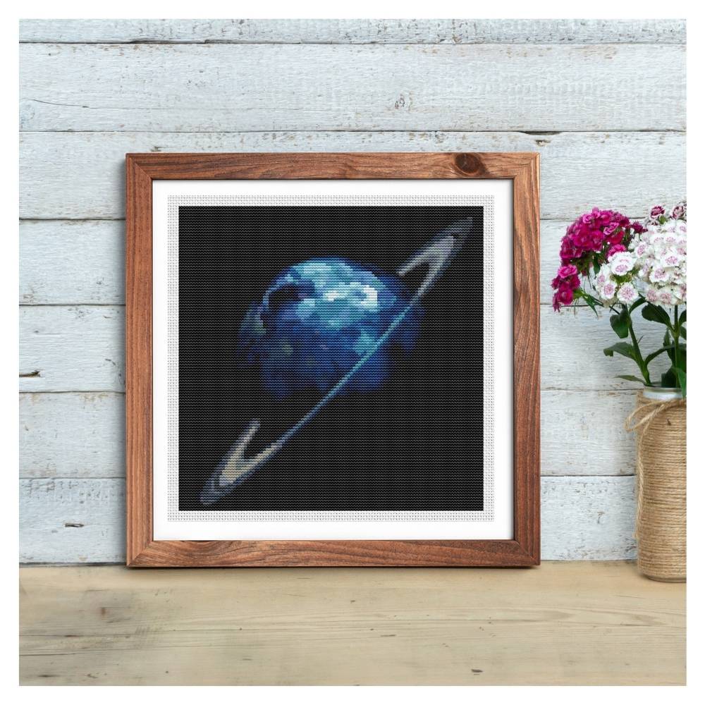 Uranus Counted Cross Stitch Pattern The Art of Stitch