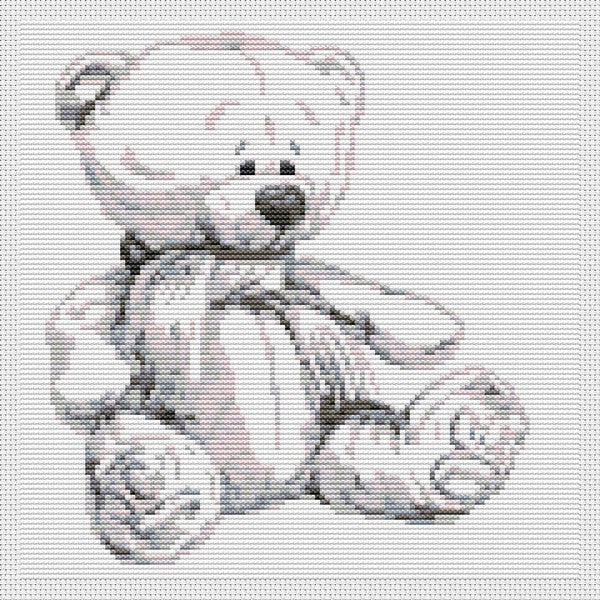 My Sweet Bear Counted Cross Stitch Pattern The Art of Stitch
