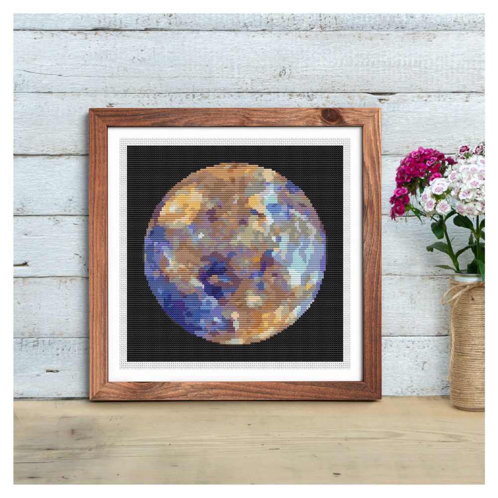 Planetary Series Cross Stitch Pattern The Art of Stitch