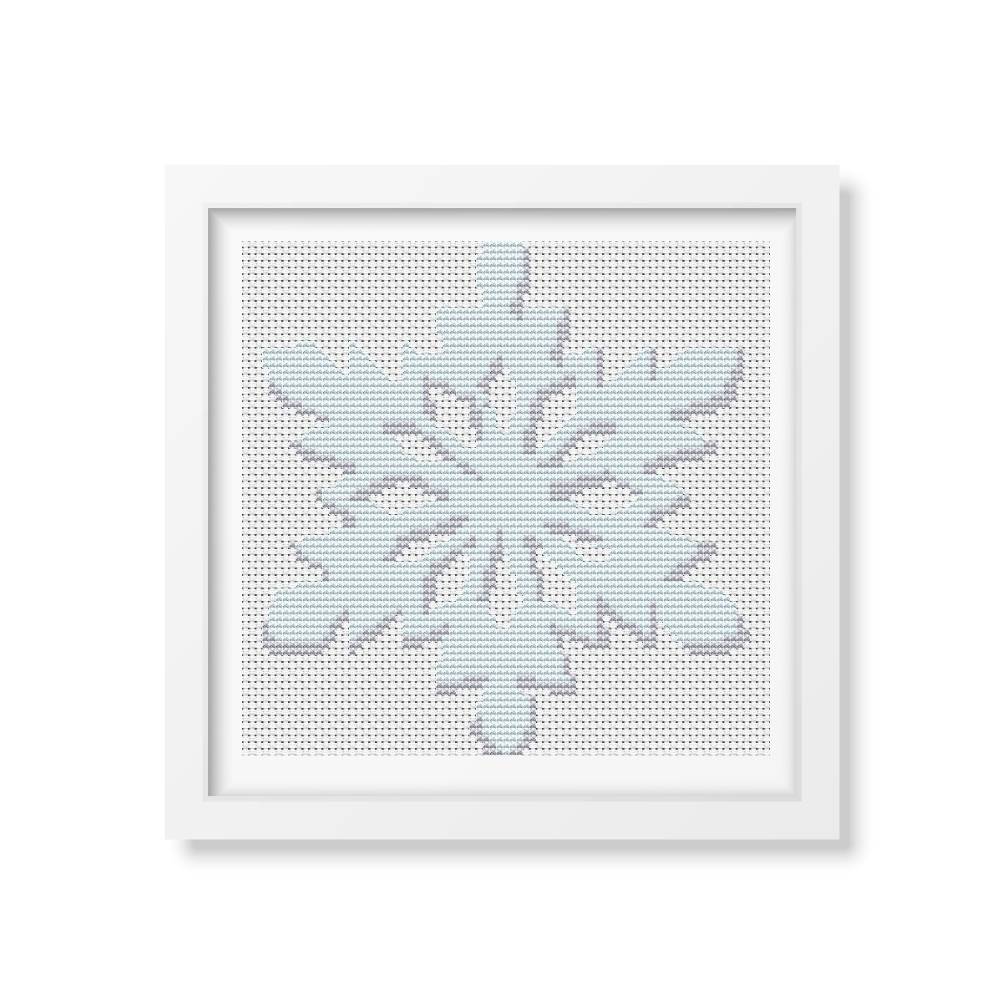 Snowflake Counted Cross Stitch Pattern The Art of Stitch
