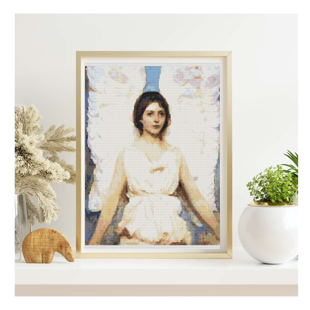 Angel Counted Cross Stitch Kit Abbott Handerson Thayer