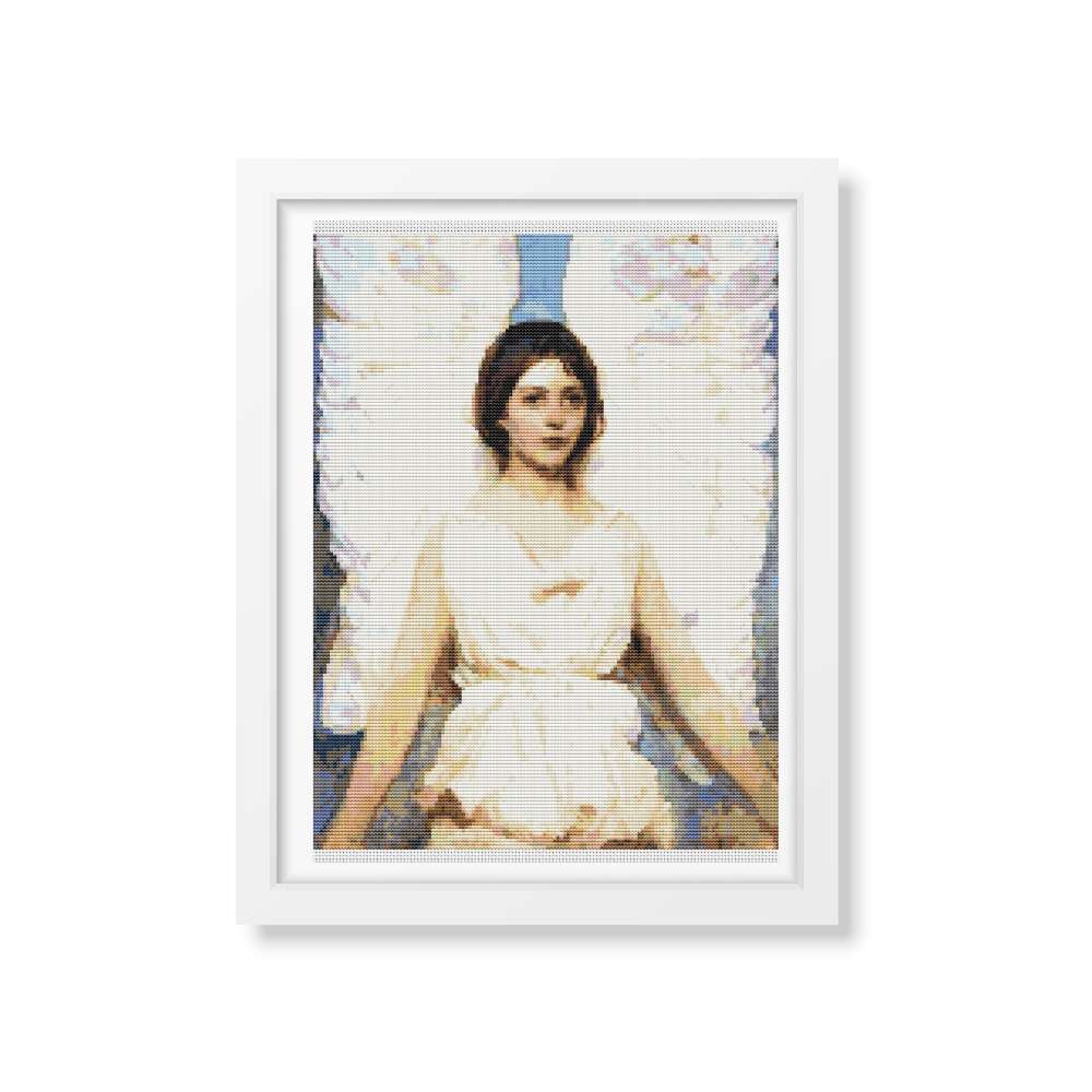 Angel Counted Cross Stitch Pattern Abbott Handerson Thayer