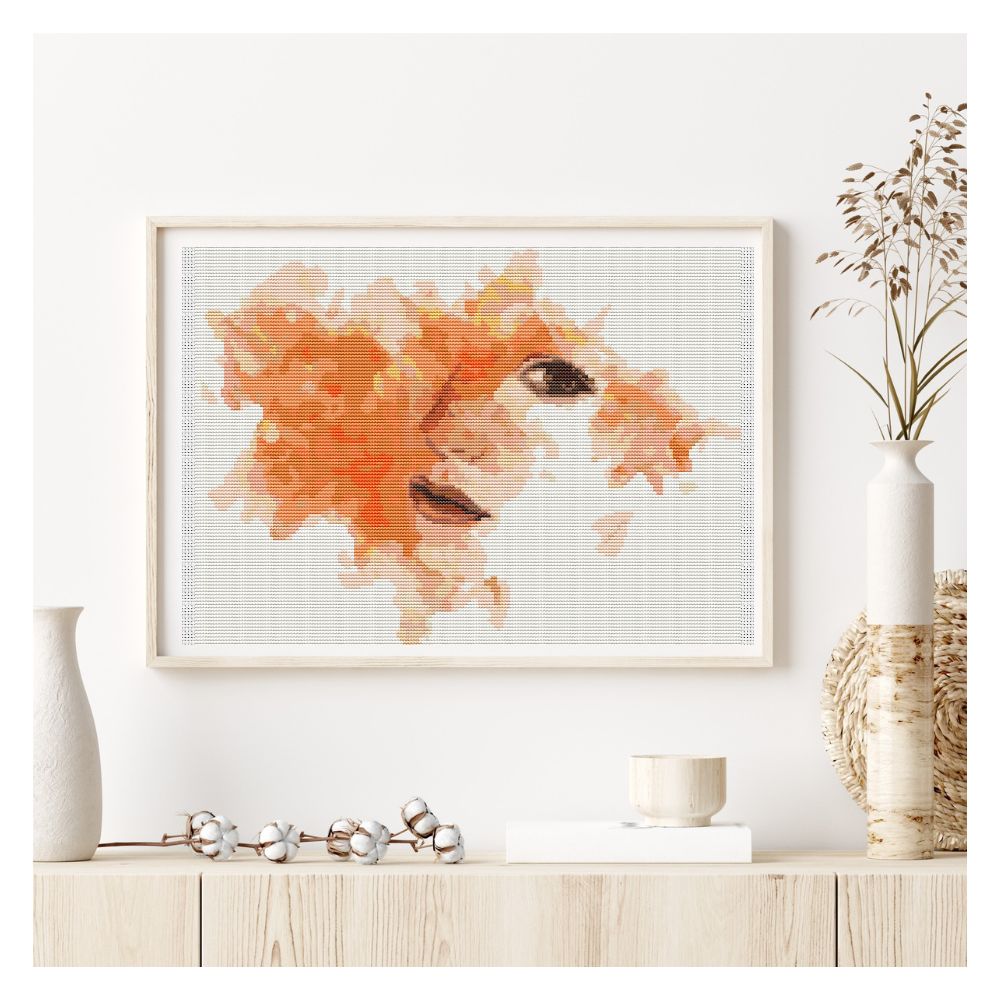 The Elements: Fire Counted Cross Stitch Kit The Art of Stitch