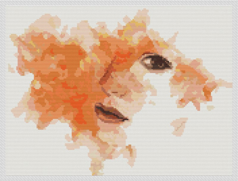 The Elements: Fire Counted Cross Stitch Pattern The Art of Stitch