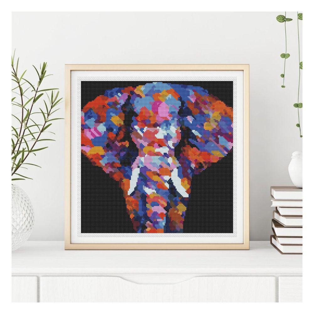 The Elephant Counted Cross Stitch Pattern The Art of Stitch