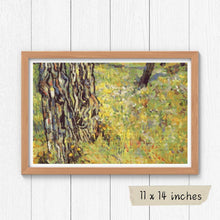 Baumstämme Tree Trunks Cross Stitch Pattern - Premium Cross Stitch Pattern - Vincent Van Gogh