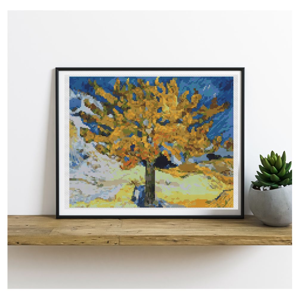The Mulberry Tree Counted Cross Stitch Kit Vincent Van Gogh