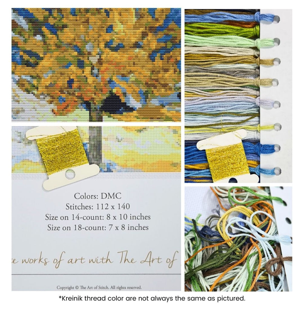 The Mulberry Tree Counted Cross Stitch Kit Vincent Van Gogh