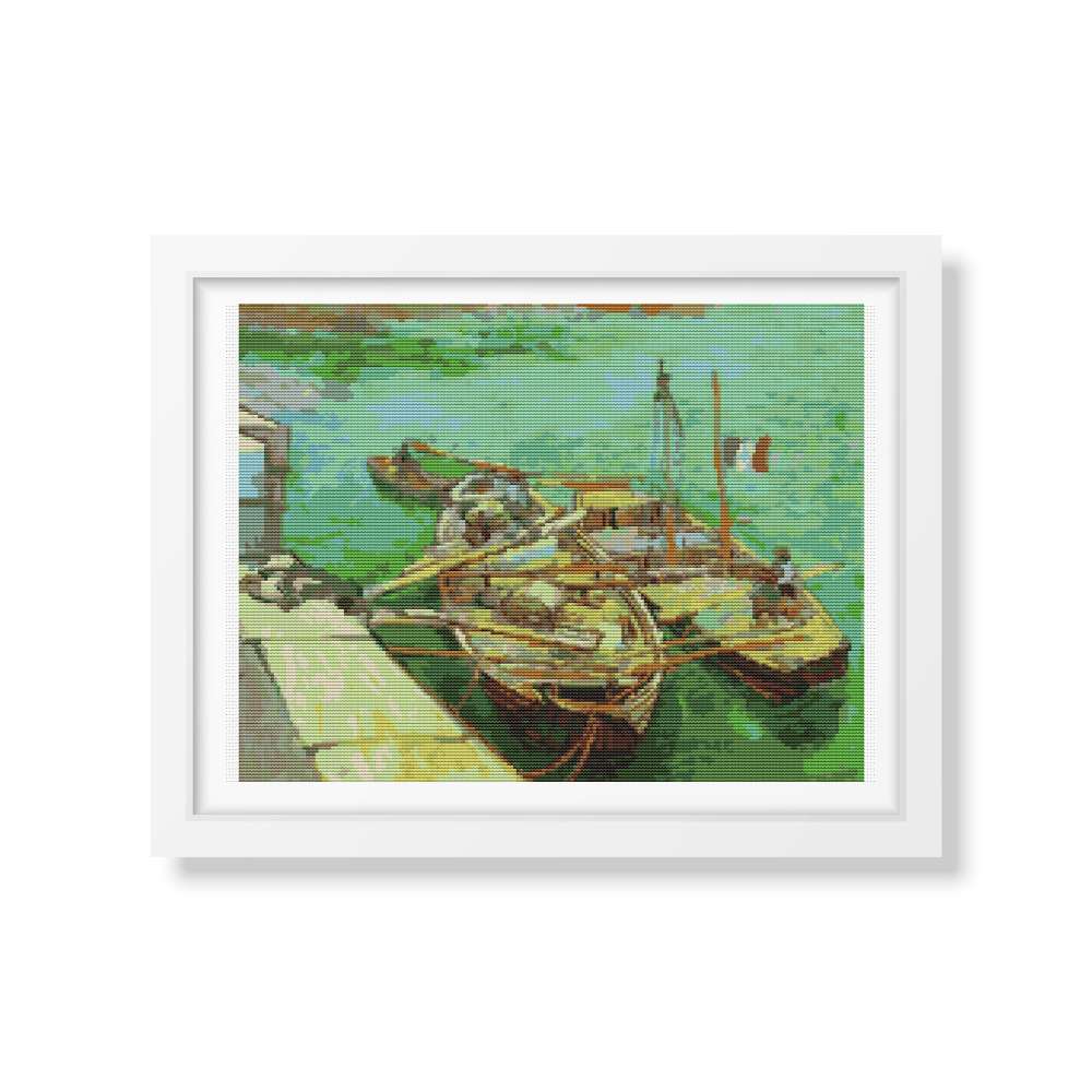 The Rhonebarken Counted Cross Stitch Kit Vincent Van Gogh