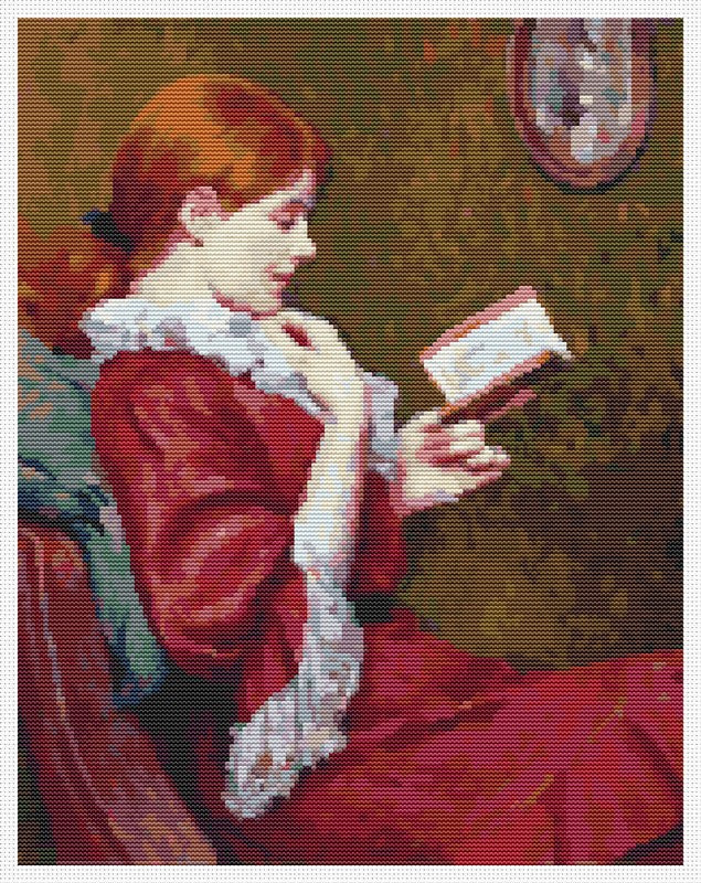 The Good Book Counted Cross Stitch Kit Federico Zandomeneghi