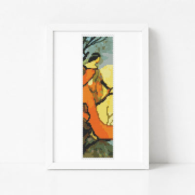 Iron's Stove Bookmark Cross Stitch Pattern