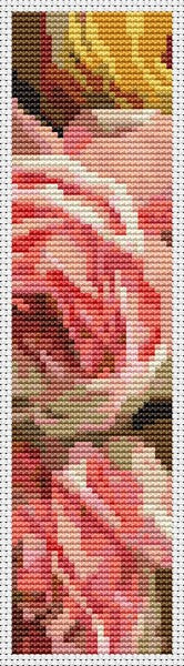 Just Too Sweet Bookmark Counted Cross Stitch Pattern Paul de Longpre