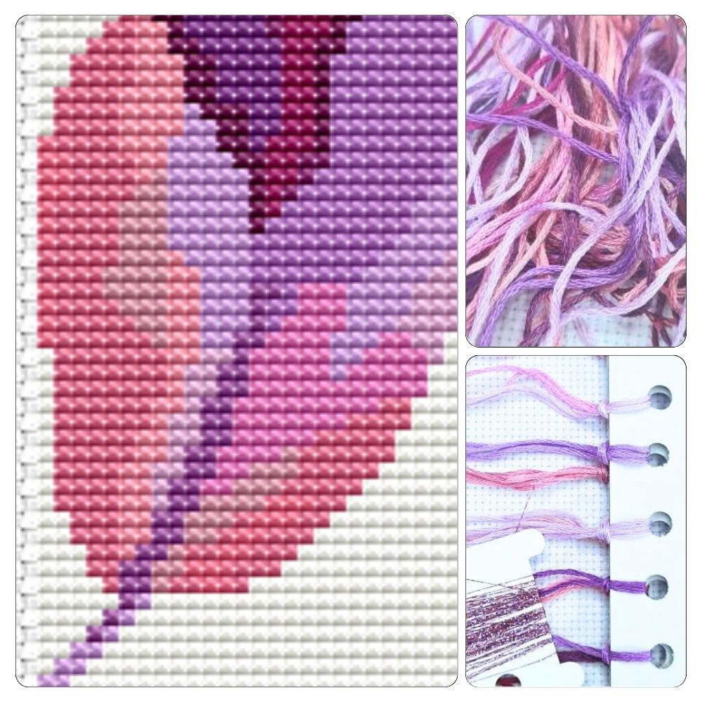 A Feather Bookmark Counted Cross Stitch Kit The Art of Stitch