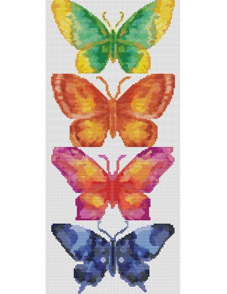 Butterfly Cross Stitch Kit The Art of Stitch