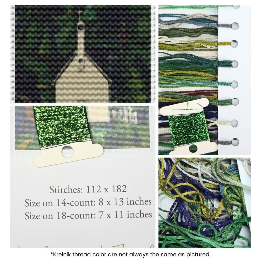 Indian Church Counted Cross Stitch Kit Emily Carr