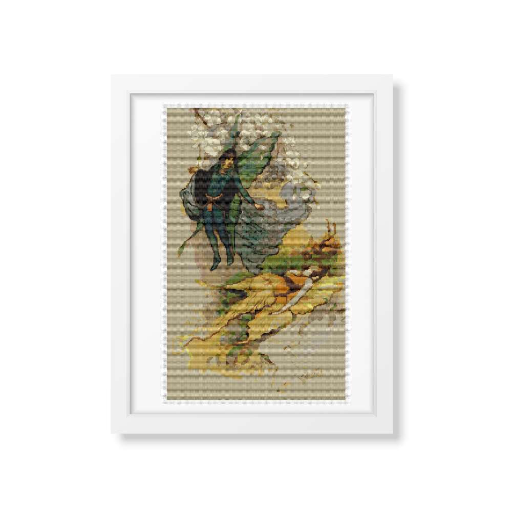 Wake When Some Vile Thing is Nearby Counted Cross Stitch Pattern Warwick Goble