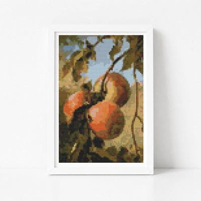 Apples Mini Cross Stitch Pattern