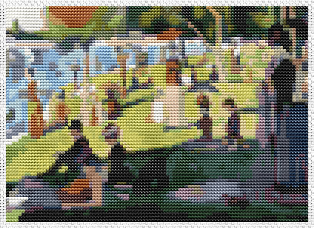 A Sunday Afternoon Mini Counted Cross Stitch Kit Georges Seurat