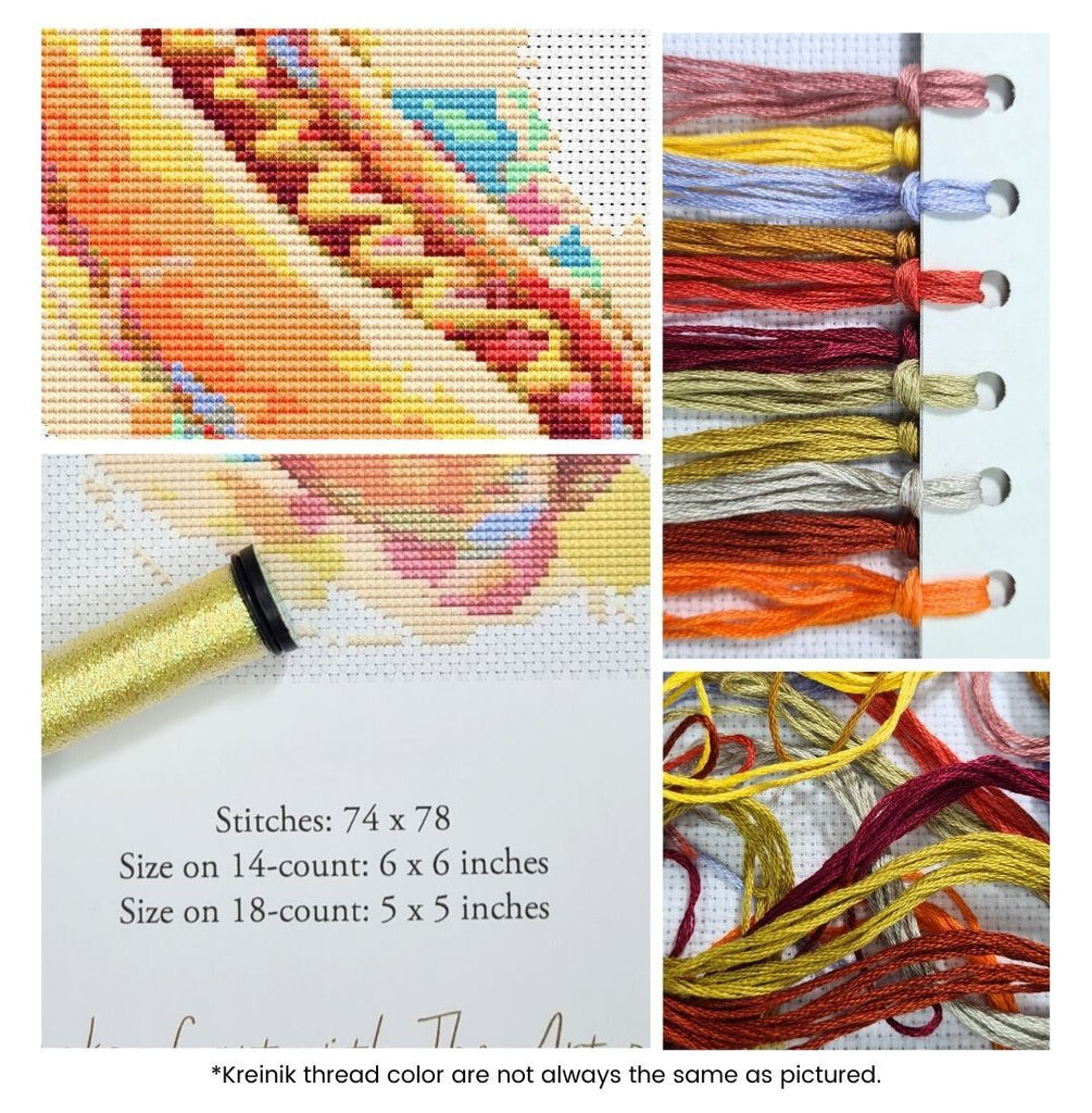Relish the Hot Dog Counted Cross Stitch Kit The Art of Stitch
