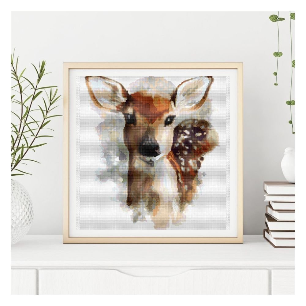 The Deer Counted Cross Stitch Kit The Art of Stitch
