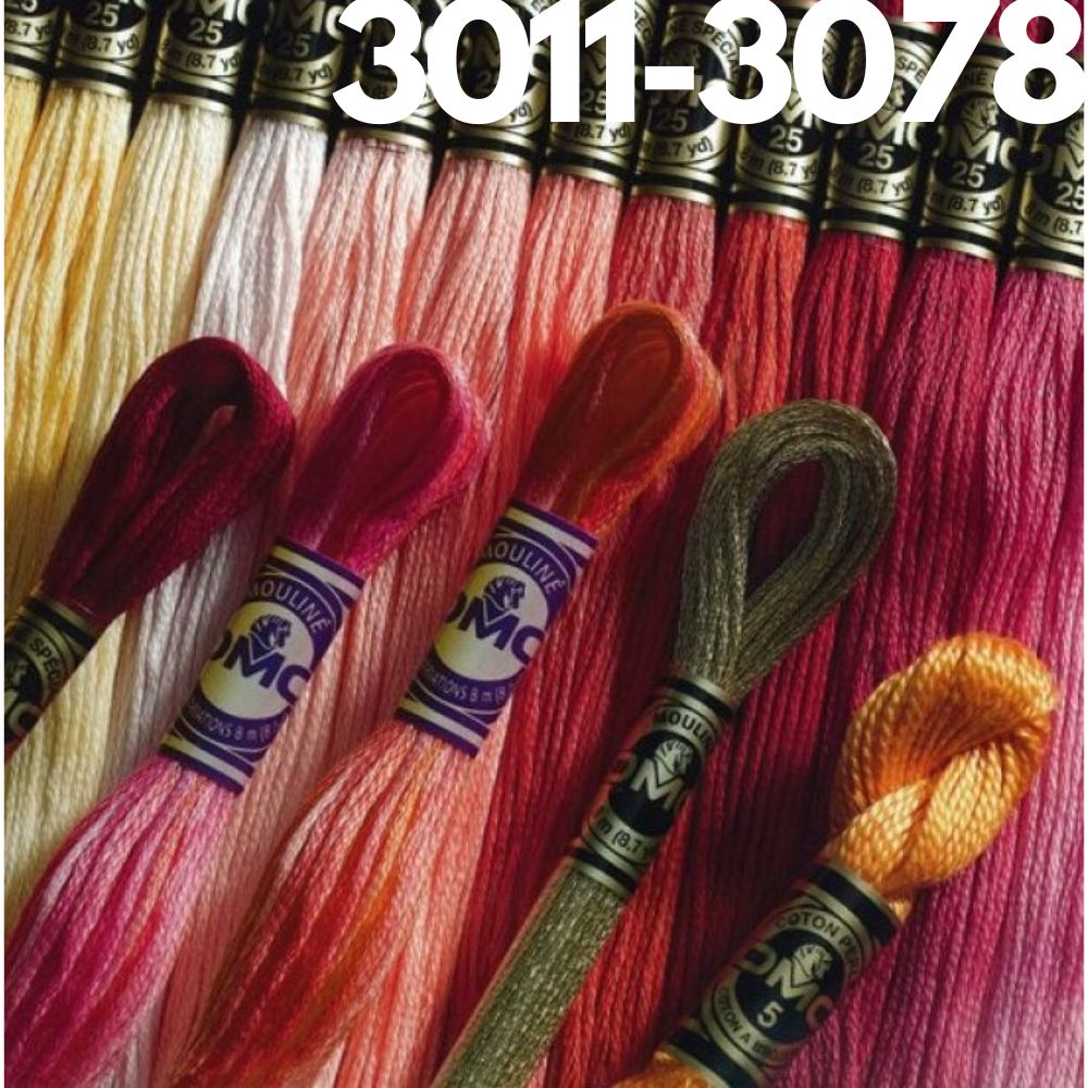 DMC Thread Art 117 (Code 3011-3078) The Art of Stitch
