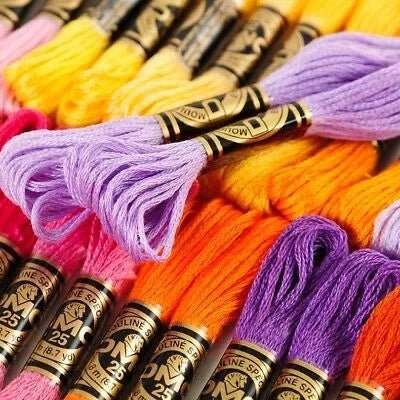 DMC Thread Art 117 (Code 150-169) The Art of Stitch