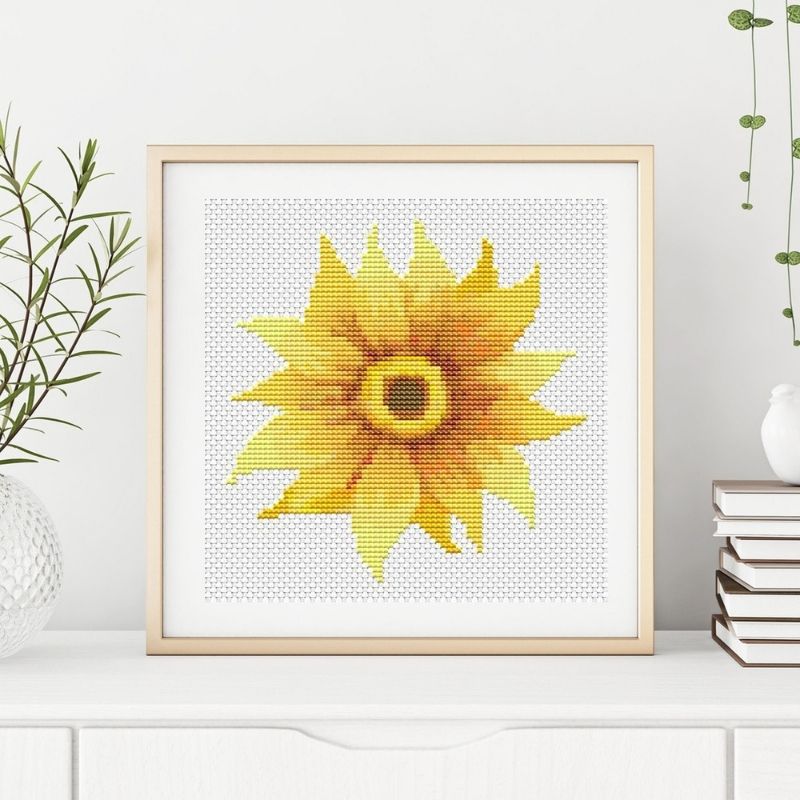 Flower Cross Stitch Kit The Art of Stitch