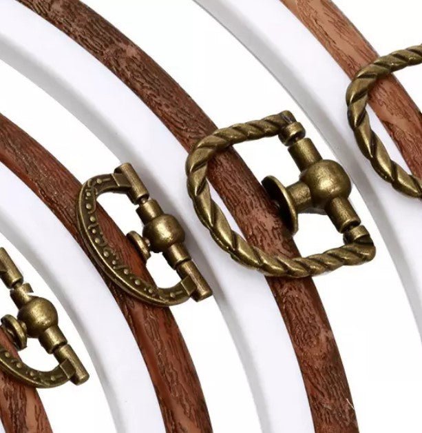 Faux Wood Plastic Hoops The Art of Stitch