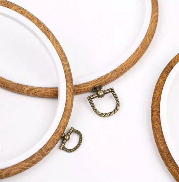 Faux Wood Plastic Hoops The Art of Stitch